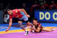 Jasvir Singh had the referee to thank for his team's win against the Yoddha