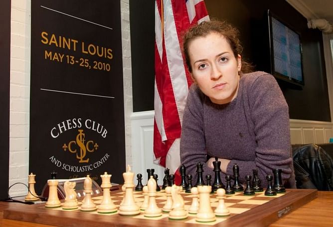 Video: US chess star Irina Krush loses her cool and wipes off board after losing a match