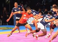Anup Kumar of U Mumba put in a captain's effort on the night