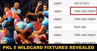 Pro Kabaddi League 2017 Season 5: Fixtures for wildcard matches revealed, will take place on October 6-12