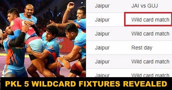 Pro Kabaddi League 2017 Season 5: Fixtures for wildcard matches revealed, will take place on October 6-12