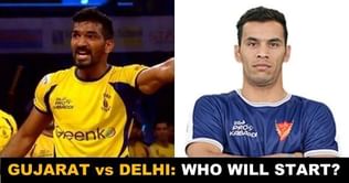 Gujarat Fortunegiants vs Dabang Delhi: Pro Kabaddi 2017 today's match probable playing 7 for Gujarat vs Delhi