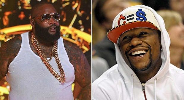 Rick Ross has had his ups and downs with Floyd Mayweather, but is firmly on the Money Team as of this time. 