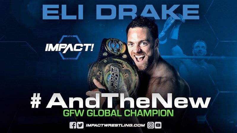 Eli Drake was crowned the new GFW champion on Impact 