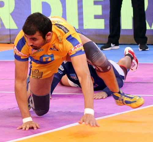 After failing to fire so far, Ajay Thakur had a superb performance on Thursday for the Tamil Thalaivas