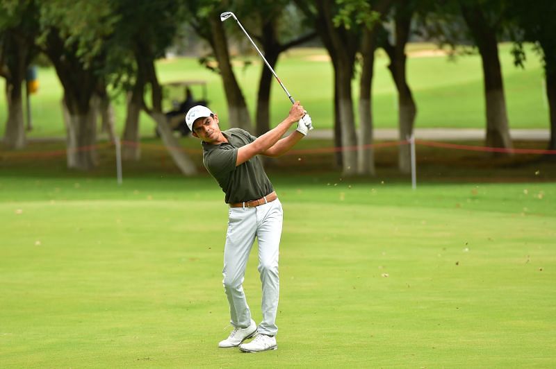 KGA&#039;s very own Saqib Ahmed is leading the home-course charge after round 1