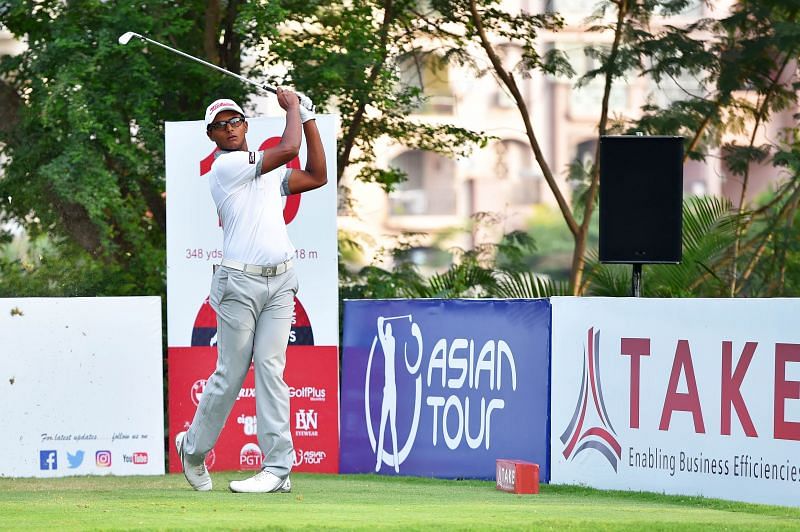 Viraj was the best placed Indian, lying second at 5 under-par