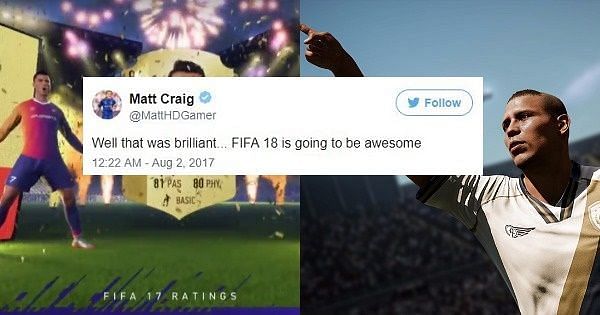 FIFA 18 just dropped some cool new features