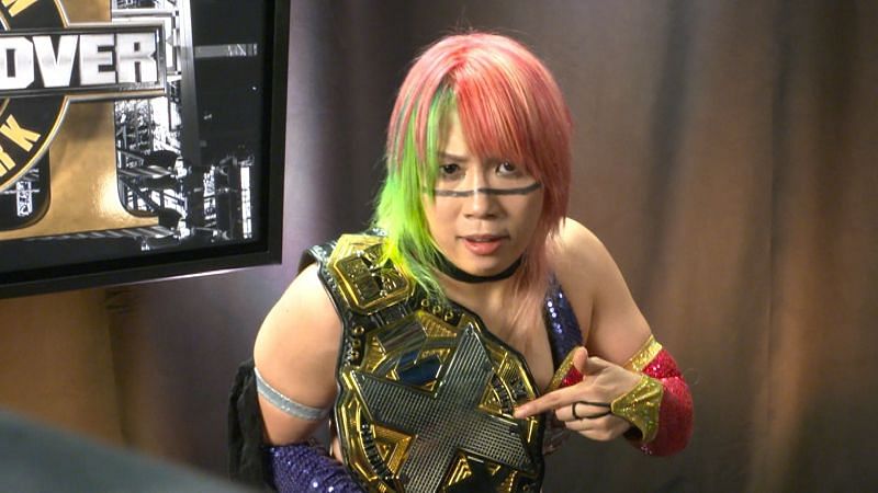 NXT women&#039;s champion Asuka