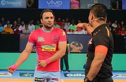 Pro Kabaddi League 2017 Season 5: Jaipur Pink Panther skipper Manjeet Chhillar injured, could be out for weeks