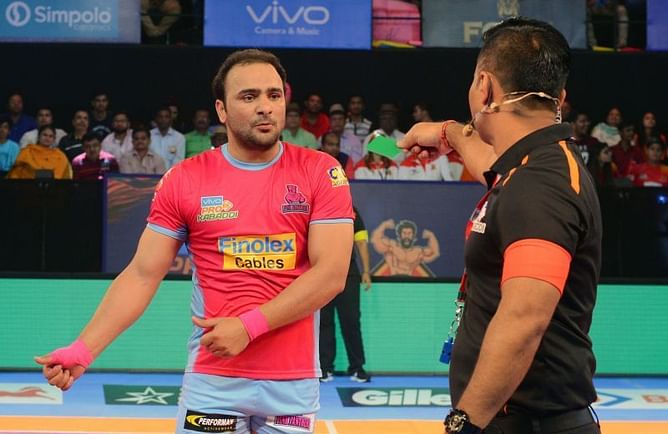 Pro Kabaddi League 2017 Season 5: Jaipur Pink Panther skipper Manjeet Chhillar injured, could be out for weeks