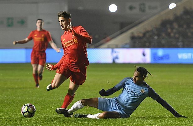 Dhanda scored against Swansea City in the Premier League 2 on Friday