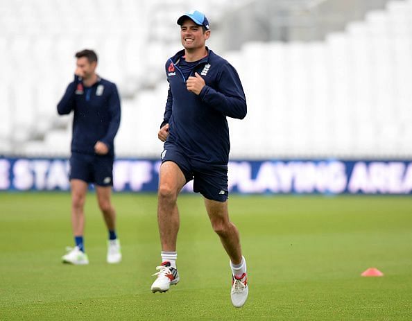 Cook won the Yo-Yo fitness challenge conducted by the English team last month