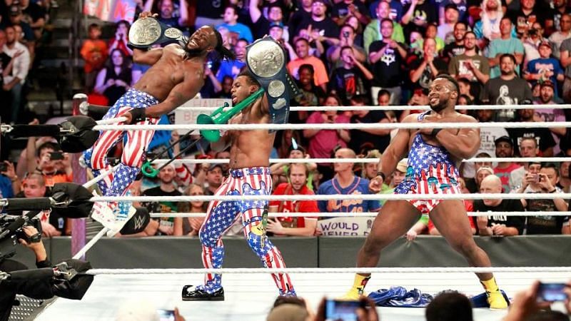 The New Day is far too good as a trio.