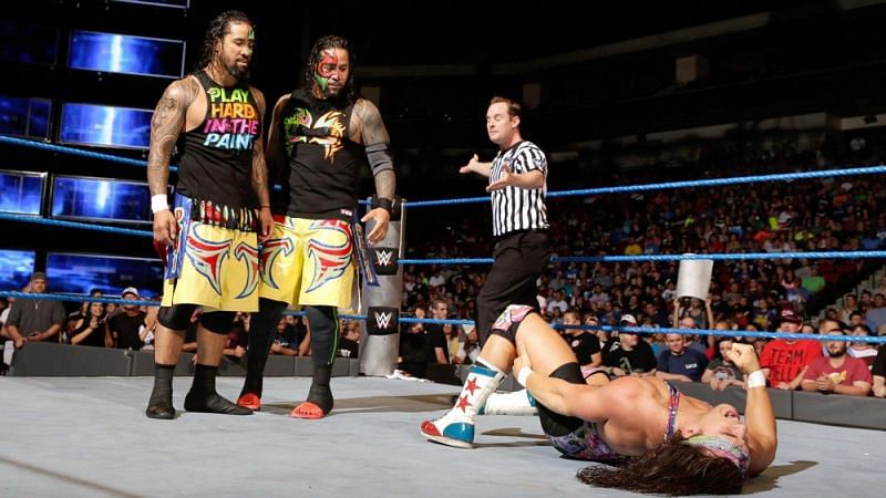 The change of direction for the Usos has gone very well. 