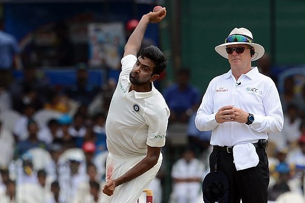 Ashwin picked up a five-wicket haul and also hit a half-century