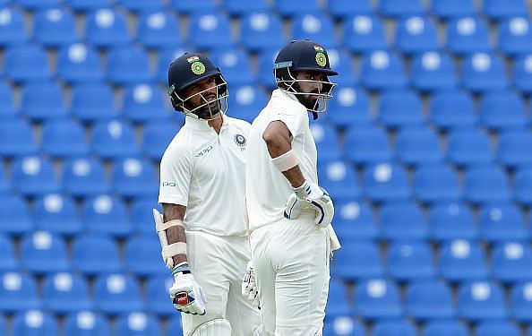 Dhawan and Rahul bettered the previous opening stand in Sri Lanka