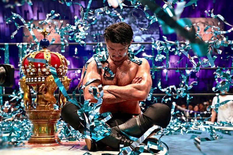 Shibata won this year&#039;s New Japan Cup tournament 