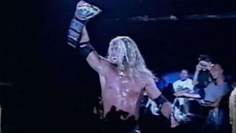Edge won the belt in front of his hometown crowd in Toronto