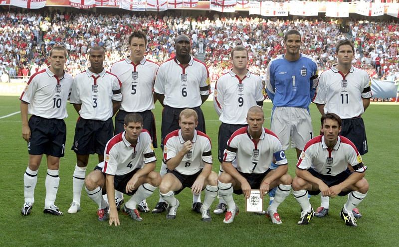 The England squad for Euro 2004 was talented enough to go all the way