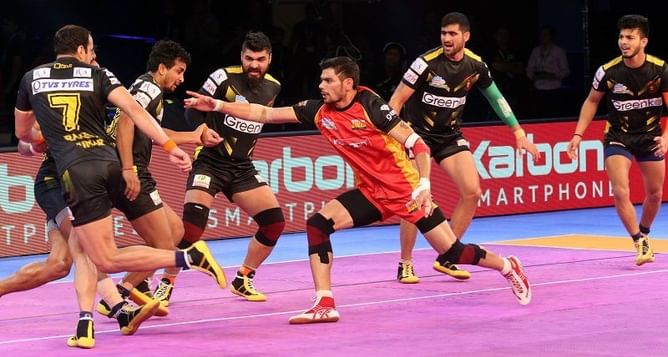 Pro Kabaddi League 2017 Season 5: Bengaluru Bulls captain, Rohit Kumar admits Pardeep Narwal's Dubki is better than his
