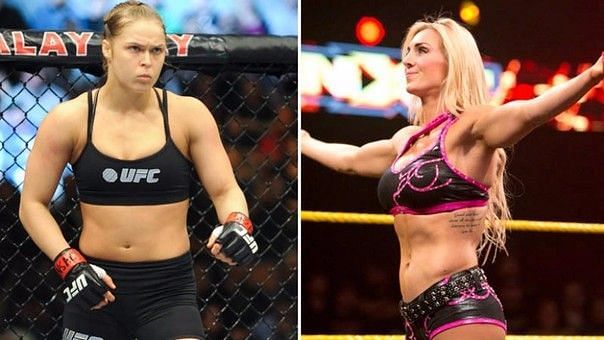 Charlotte Flair tells Ronda Rousey to &#039;get in line&#039;. 