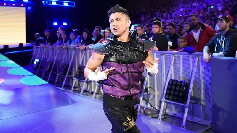 TJP was sporting a knee brace and crutches last night