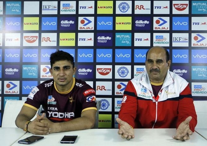 Pro Kabaddi League 2017 Season 5: UP Yoddha captain Nitin Tomar accuses Rishank Devadiga of overconfidence in draw with Tamil Thalaivas