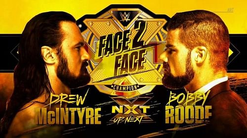 What happened when the champion and the number 1 contender came face to face?