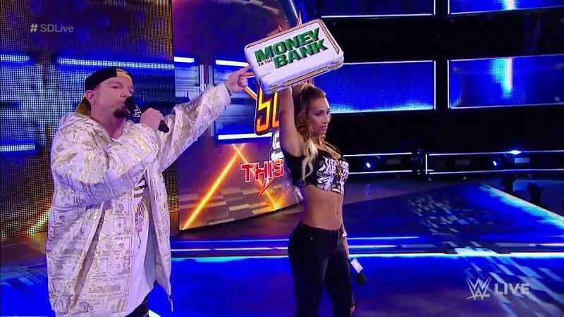 Having Carmella actually cash in her contract would really be fabulous!