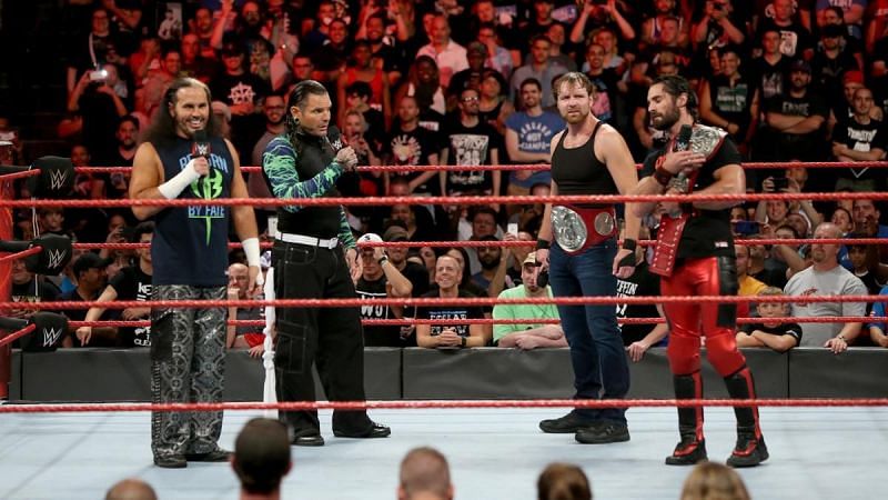 The Hardys faced off against Rollins and Ambrose on last week&#039;s episode of RAW