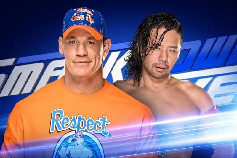 What happened after these two titans finished their match on SmackDown?