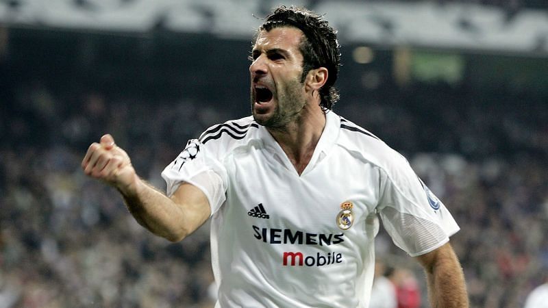 Luis Figo chose the dangerous path between Barcelona and Real Madrid