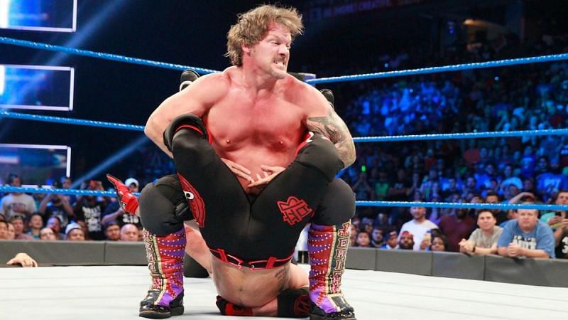 Jericho faced AJ Styles and Kevin Owens in a triple threat match on SmackDown in July