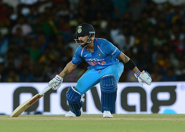 Kohli started the ODI series in style with an unbeaten 82