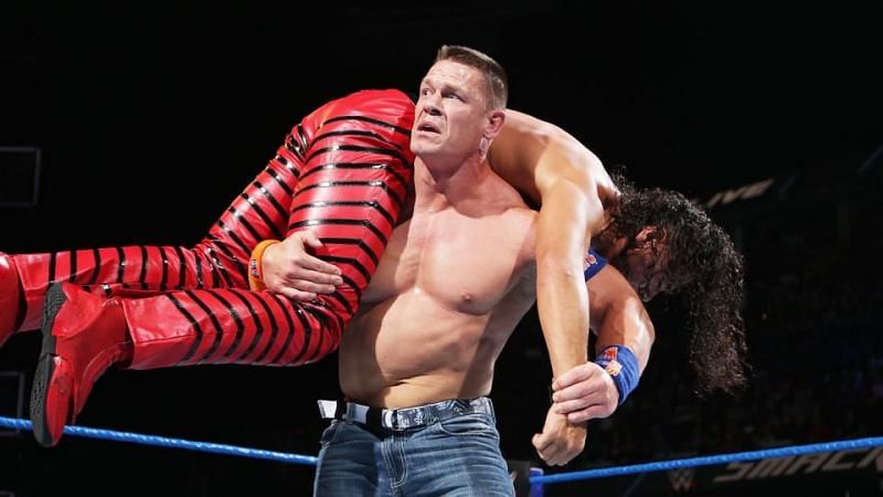 Enter captiJohn Cena and Shinsuke Nakamura collided in a dream match