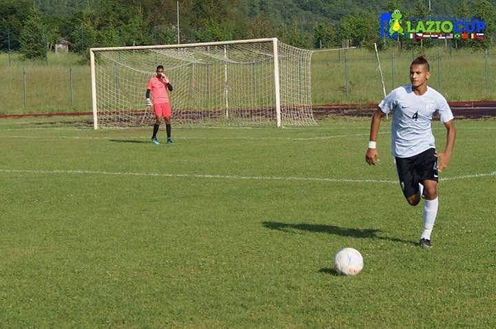 Anwar playing for India U-17s at the Lazio Cup (image source: Lazio Cup official website)