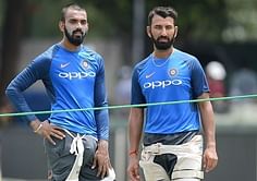 Lokesh Rahul is Cheteshwar Pujara's FIFA Partner