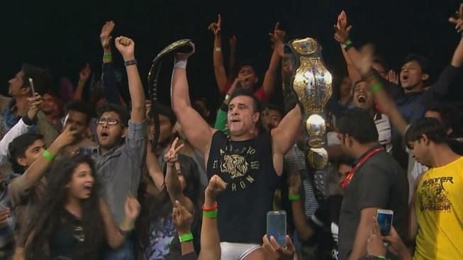El Patron is the current unified GFW Champion 