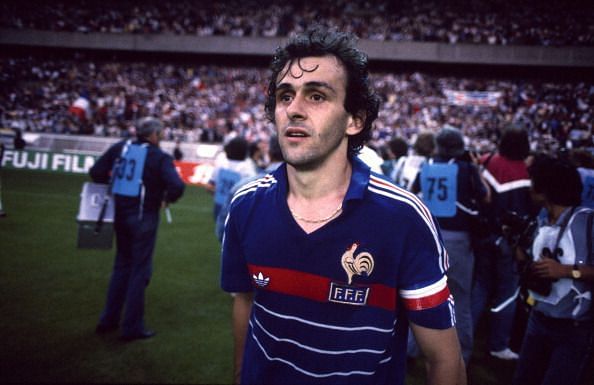 Michel Platini 1984 : News Photo