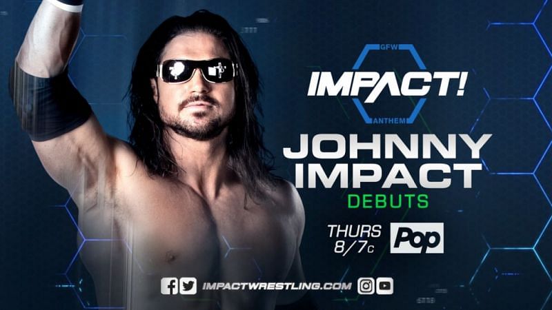 Johnny Impact arrived in GFW this past week