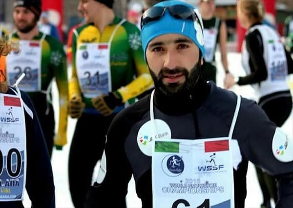 Tanveer Hussain was in the US to participate in the World Snowshoe Championships earlier this year