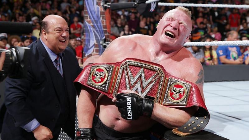 Brock Lesnar retained his Universal title in the fatal 4-way match 