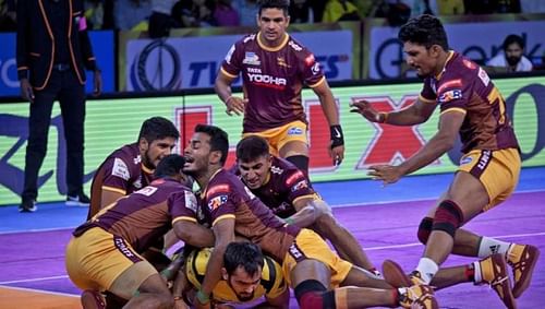 UP Yoddha have two wins in a row over the Titans