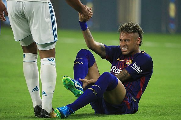 Neymar injuries