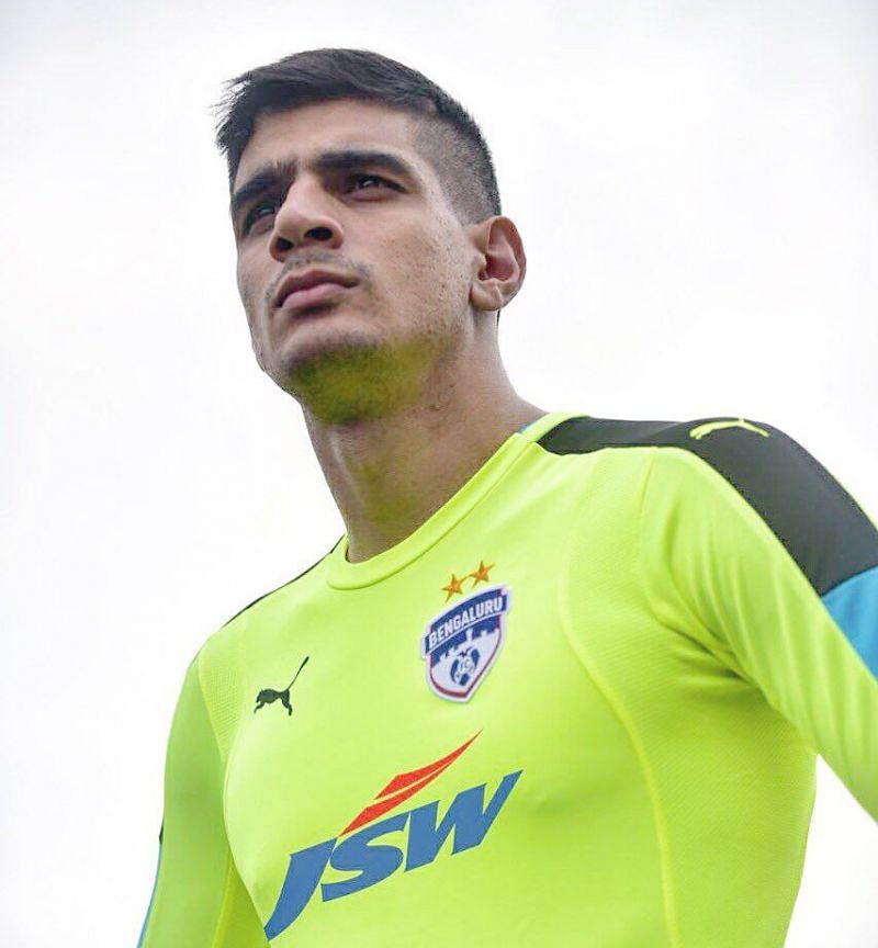 Gurpreet Singh Sandhu is a Blue (image source: Gurpreet&#039;s Twitter)