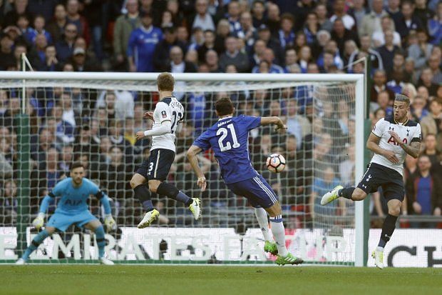 Image result for matic scoring against chelsea