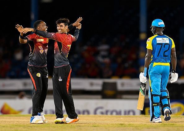 2017 Hero Caribbean Premier League - St Lucia Stars v Trinbago Knight Riders