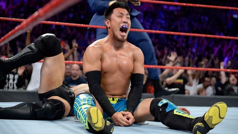 Tozawa pinned Neville last week on RAW to end the Geordie&#039;s long title reign 