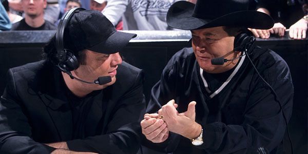 Paul Heyman and JIm Ross have previously called professional wrestling matches together.